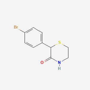 2-(4-Bromo-phenyl)-thiomorpholin-3-one