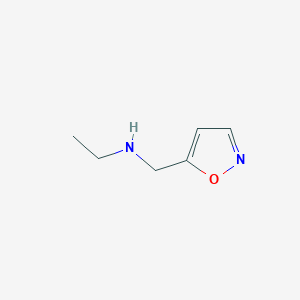 Ethyl-isoxazol-5-ylmethyl-amine