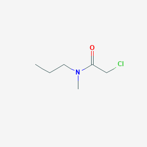 molecular formula C6H12ClNO B8513617 2-chloro-N-methyl-N-propylacetamide 