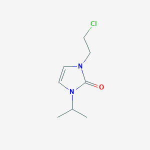 1-(2-chloroethyl)-1,3-dihydro-3-(1-methylethyl)-2H-imidazol-2-one