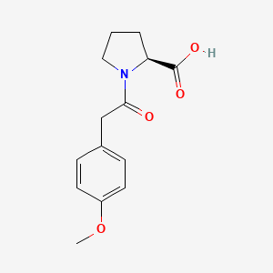 (S)-1-(4-methoxyphenylacetyl)proline