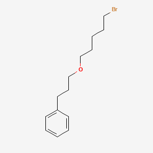 [3-[(5-Bromopentyl)oxy]propyl]benzene