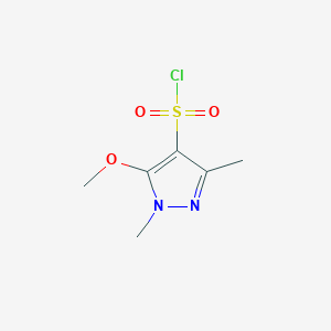 5-Methoxy-1,3-dimethyl-1H-pyrazole-4-sulfonyl chloride