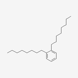 molecular formula C22H38 B8513892 1,2-Dioctylbenzene CAS No. 30901-77-0