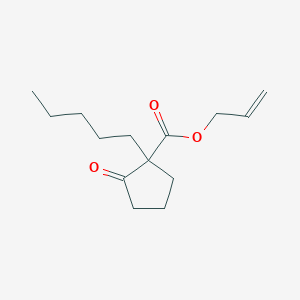Prop-2-en-1-yl 2-oxo-1-pentylcyclopentane-1-carboxylate