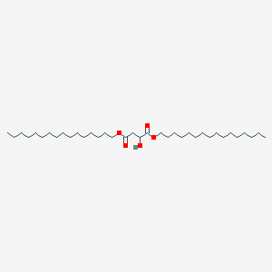 Dihexadecyl 2-hydroxybutanedioate