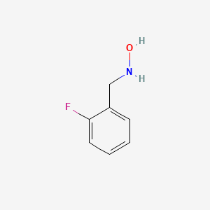 N-(2-fluorophenylmethyl)hydroxylamine