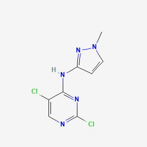 2,5-Dichloro-N-(1-methyl-1H-pyrazol-3-yl)pyrimidin-4-amine