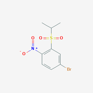 4-Bromo-2-(isopropylsulfonyl)-1-nitrobenzene