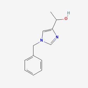 molecular formula C12H14N2O B8514432 (N-Benzylimidazol-4-yl)ethanol 