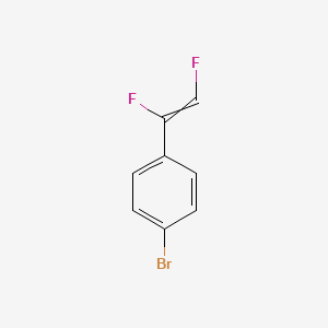 molecular formula C8H5BrF2 B8514738 1-Bromo-4-(1,2-difluoroethenyl)benzene CAS No. 316173-84-9