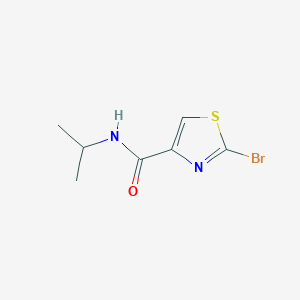 2-Bromo-n-(1-methylethyl)-1,3-thiazole4-carboxamide