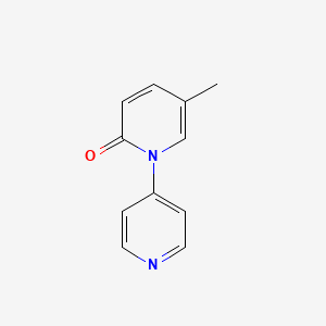 molecular formula C11H10N2O B8514812 1-(4-Pyridinyl)-5-methyl-2-pyridone 