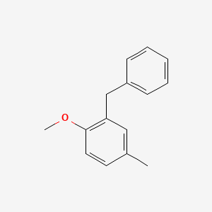 2-Benzyl-1-methoxy-4-methylbenzene