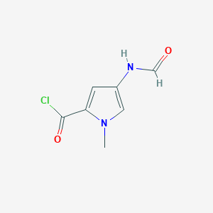 1-Methyl-4-formylamino-2-pyrrolecarbonyl chloride