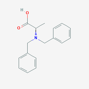 molecular formula C17H19NO2 B8514909 N,N-dibenzylalanine 