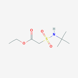 ethyl-2-(N-tert-butylsulfamoyl)acetate