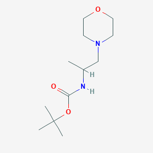 (1-Methyl-2-morpholin-4-yl-ethyl)-carbamic acid tert-butyl ester