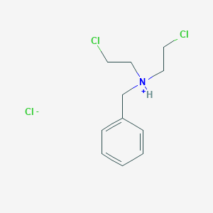 molecular formula C11H16Cl3N B085150 N-苄基-双(2-氯乙基)胺盐酸盐 CAS No. 10429-82-0