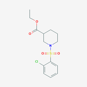 1-(2-Chloro-benzenesulfonyl)-piperidine-3-carboxylic acid ethyl ester