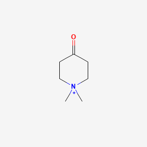 1,1-Dimethylpiperidin-1-ium-4-one