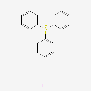 molecular formula C18H15IS B8515034 Triphenylsulfonium iodide CAS No. 3744-08-9