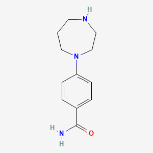 4-(Homopiperazin-1-yl)benzamide