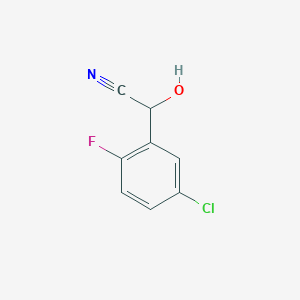 2-(2-Fluoro-5-chlorophenyl)-2-hydroxyacetonitrile