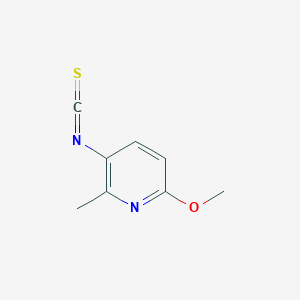 molecular formula C8H8N2OS B8515140 3-Isothiocyanato-6-methoxy-2-methylpyridine 