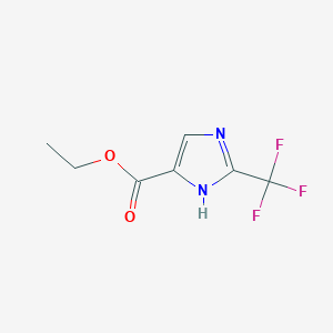 ethyl 2-(trifluoromethyl)-1H-imidazole-4-carboxylate