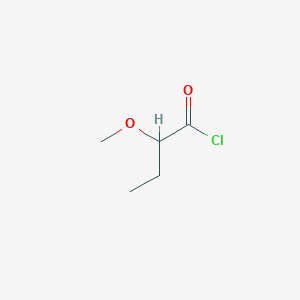 molecular formula C5H9ClO2 B8515187 2-Methoxybutanoyl chloride CAS No. 61882-33-5