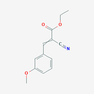 3-(3-Methoxyphenyl)-2-cyano-acrylic acid ethyl ester