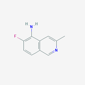6-Fluoro-3-methylisoquinolin-5-amine