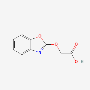 molecular formula C9H7NO4 B8515226 (1,3-Benzoxazol-2-yloxy)acetic acid 