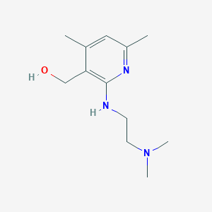 B8515402 (2-{[2-(Dimethylamino)ethyl]amino}-4,6-dimethylpyridin-3-yl)methanol CAS No. 89539-89-9