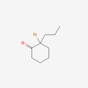 2-Bromo-2-propylcyclohexanone