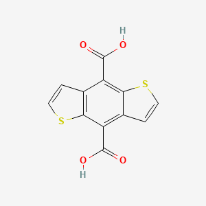molecular formula C12H6O4S2 B8515462 Benzo[1,2-b:4,5-b']dithiophene-4,8-dicarboxylicacid 