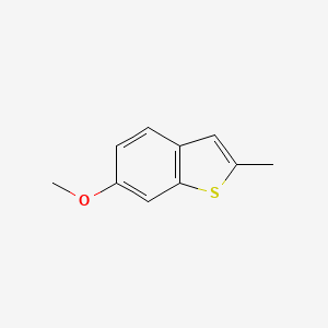 molecular formula C10H10OS B8515676 6-Methoxy-2-methylbenzo[b]thiophene 