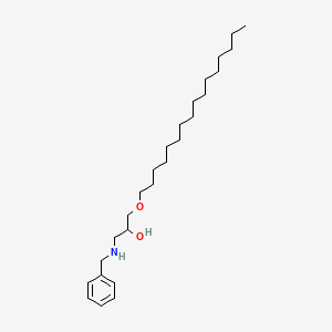 molecular formula C26H47NO2 B8515757 1-Benzylamino-3-hexadecyloxy-propan-2-ol 