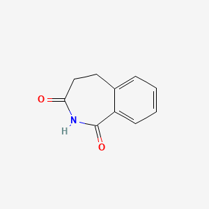 molecular formula C10H9NO2 B8515764 1,3,4,5-Tetrahydro-2-benzazepine-1,3-dione 