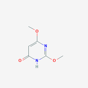 molecular formula C6H8N2O3 B8515788 2-Methoxy-4-methoxy-6-hydroxypyrimidine 