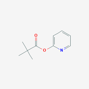 molecular formula C10H13NO2 B8515868 Pyridin-2-yl 2,2-dimethylpropanoate CAS No. 59658-05-8