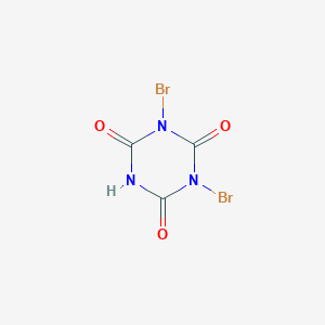molecular formula C3HBr2N3O3 B085163 二溴异氰尿酸 CAS No. 15114-43-9