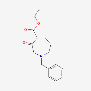 Ethyl 1-benzyl-3-oxoazepane-4-carboxylate