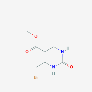 molecular formula C8H11BrN2O3 B085164 6-(bromométhyl)-2-oxo-1,2,3,4-tétrahydropyrimidine-5-carboxylate d'éthyle CAS No. 14903-94-7