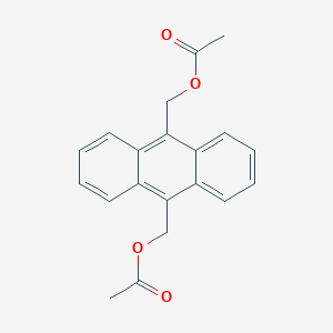 B085165 (10-[(Acetyloxy)methyl]-9-anthryl)methyl acetate CAS No. 10273-84-4