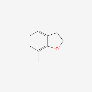 molecular formula C9H10O B8516507 7-Methyl-2,3-dihydro-benzofuran 