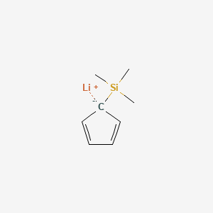 Lithium 1-(trimethylsilyl)cyclopenta-2,4-dien-1-ide