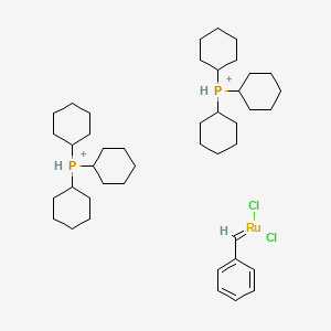 Bis(tricyclohexylphosphine) benzylidine ruthenium(IV) chloride