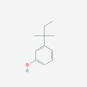 molecular formula C11H16O B8516685 3-Tert-pentylphenol 